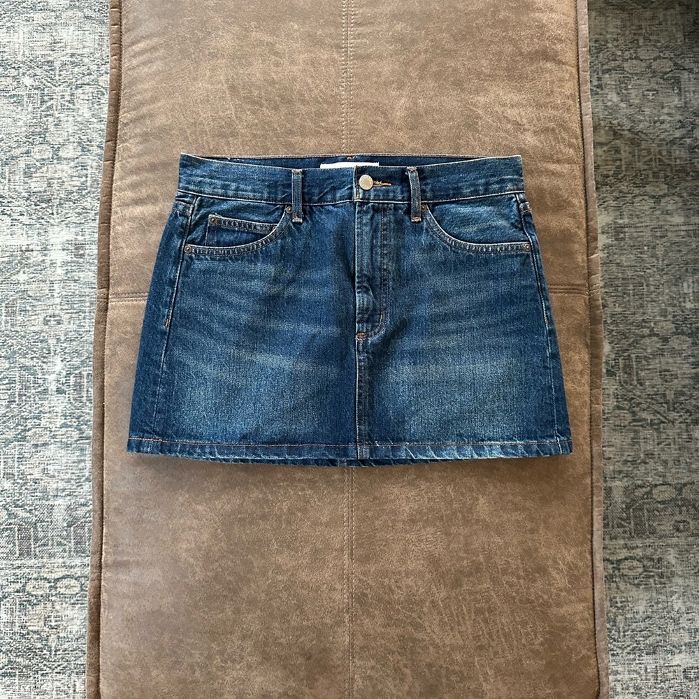 Aritzia Denim Forum The '90s Ricci Denim Skirt